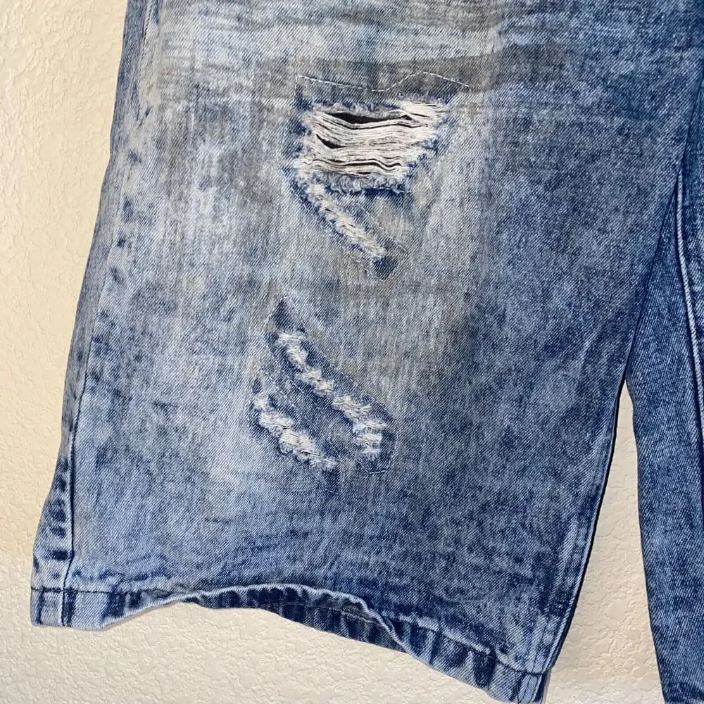 Jordan grunge denim